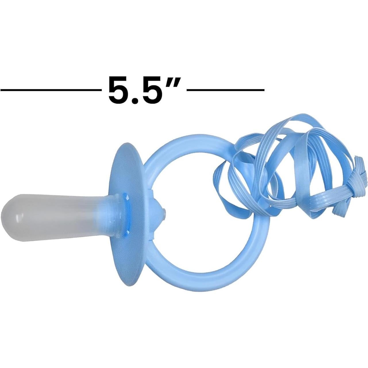 Chupete Jumbo Azul Forum Novelties - Regalo Broma