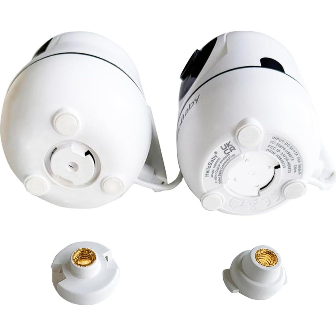 Soporte Giratorio para Monitor de Bebé iTODOS Blanco - Sin Herramientas