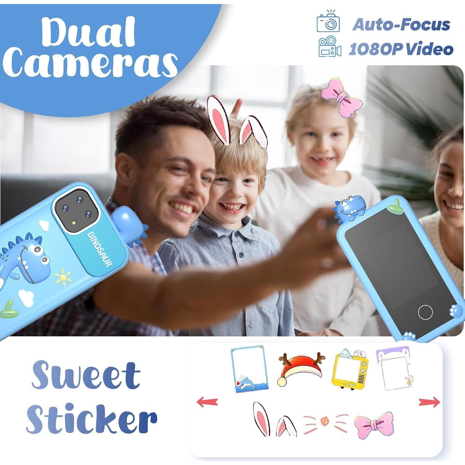 Teléfono Inteligente Selybria para Niños 3-9 Años - Pantalla 7.1cm