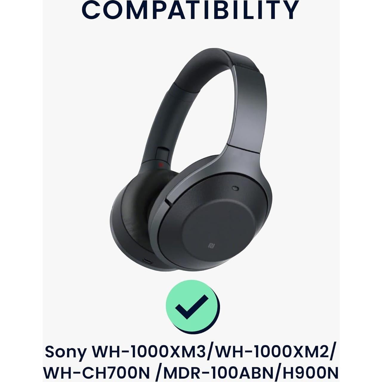 Cable de Auriculares kwmobile 150cm con Control de Volumen para Sony
