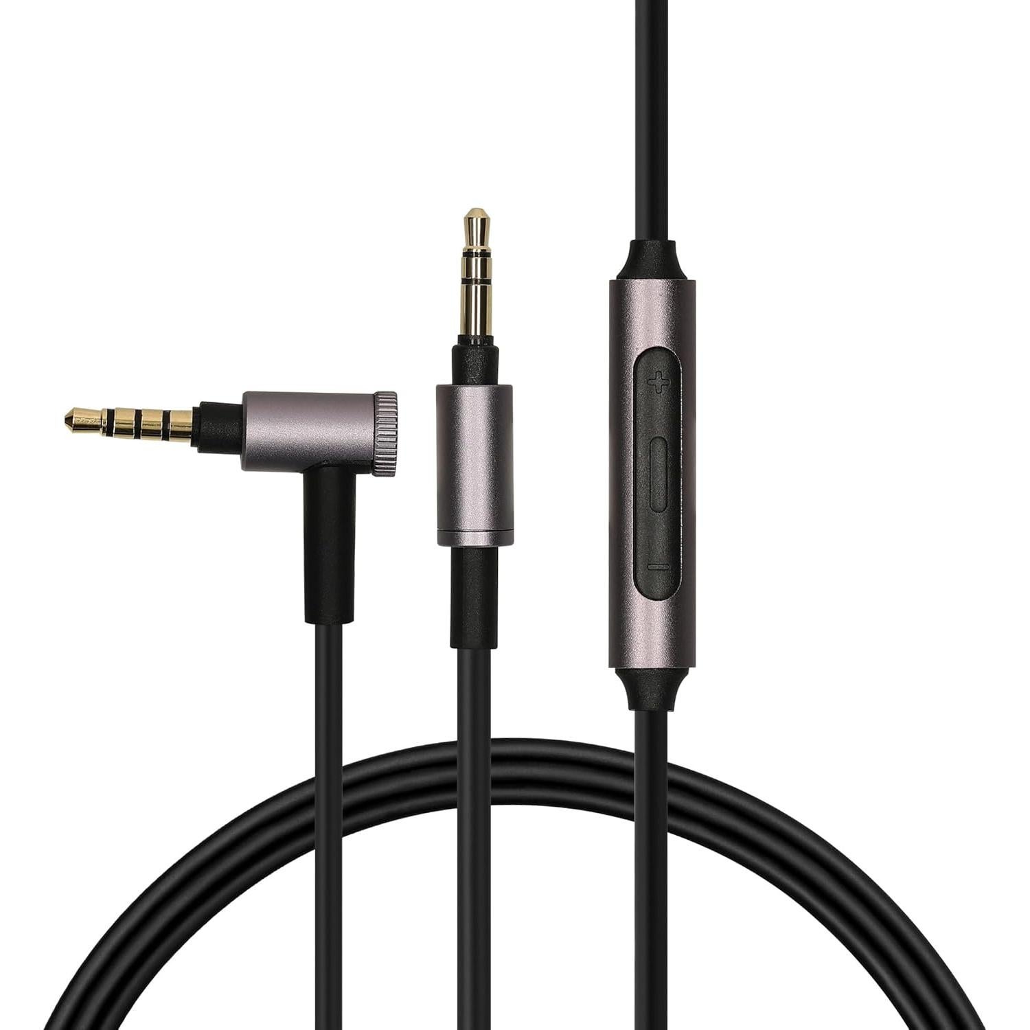 Cable de Auriculares kwmobile 150cm con Control de Volumen para Sony