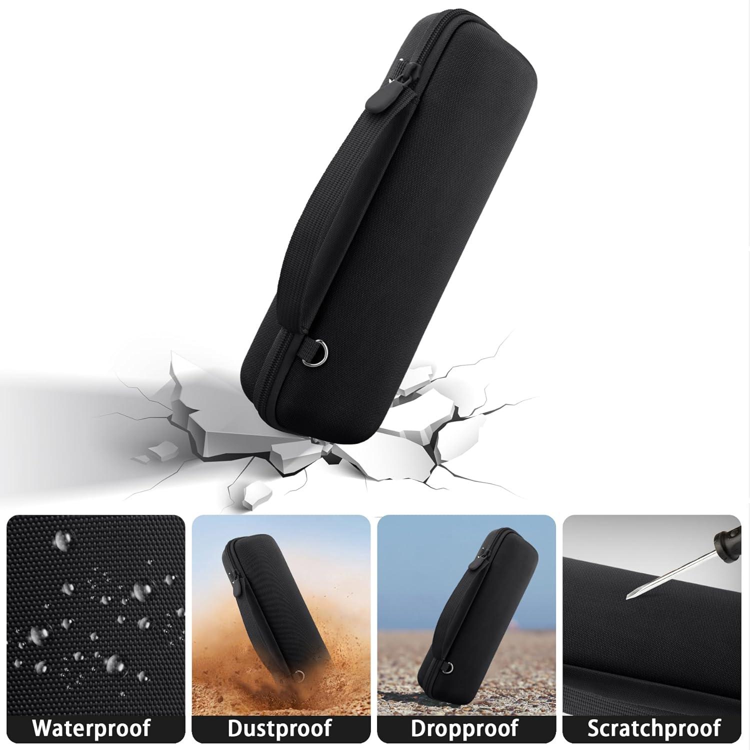 Funda Dura Baval para Altavoz JBL Flip 7 Impermeable Negra