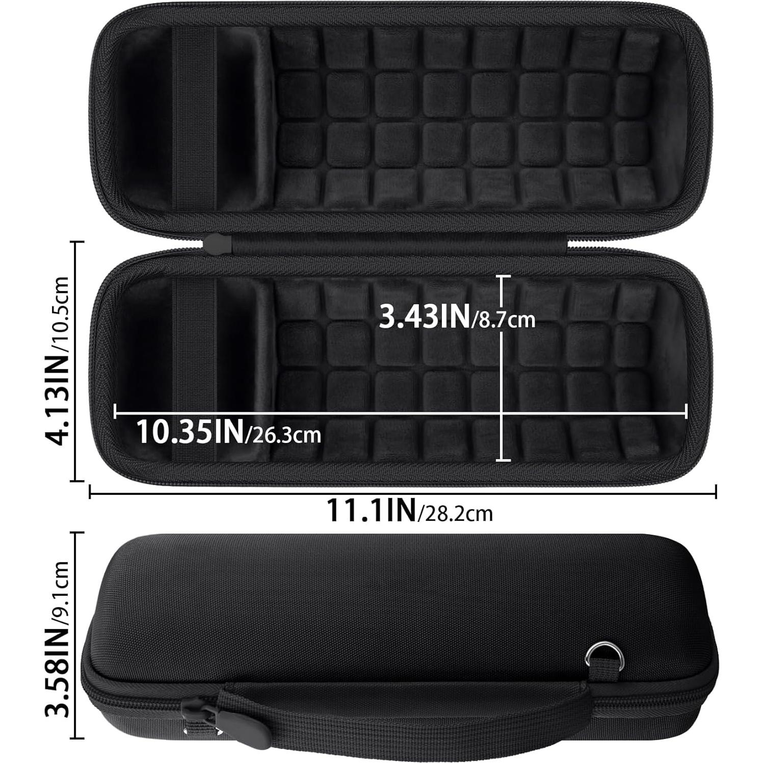 Funda Dura Baval para Altavoz JBL Flip 7 Impermeable Negra