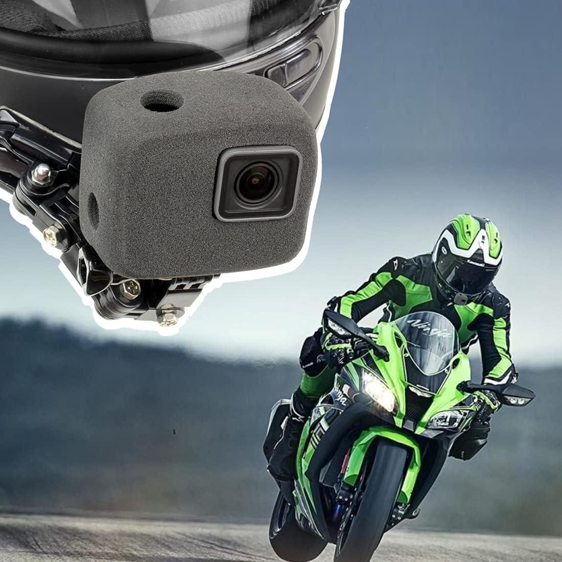 Funda Windslayer GEPULY para GoPro Hero 5 6 7 Negra - 2 Piezas