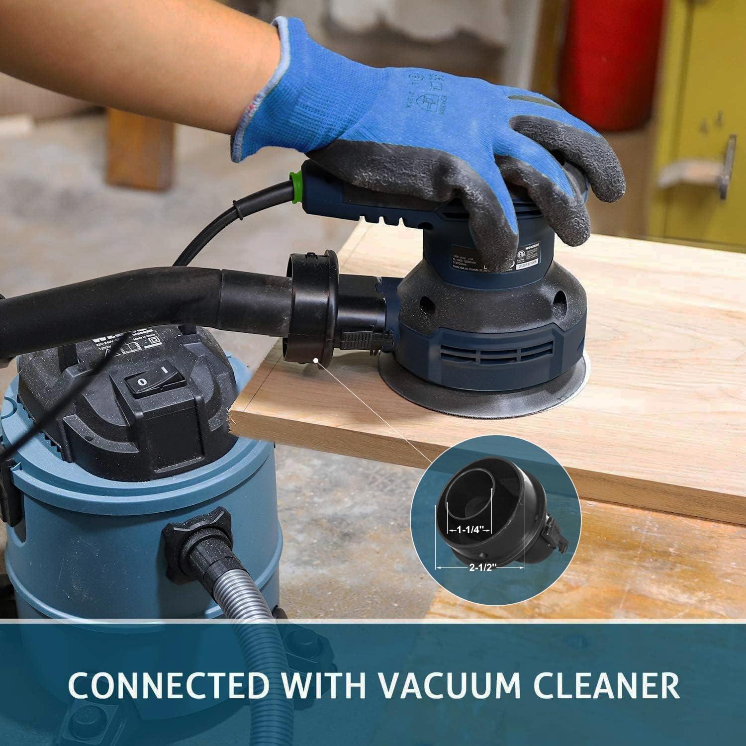 Lijadora Orbital Eléctrica Zeite 3.0A 127mm Velocidad Variable