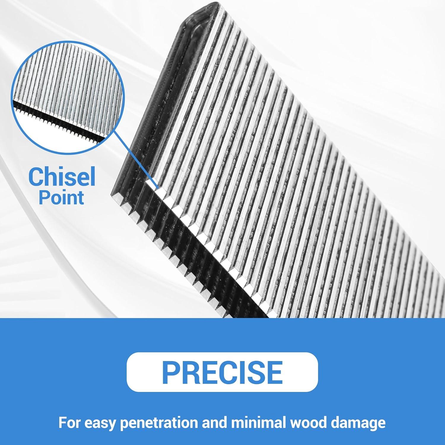 Grampas de Corona Estrecha Meite 18 Calibre 1" 4000 PCS