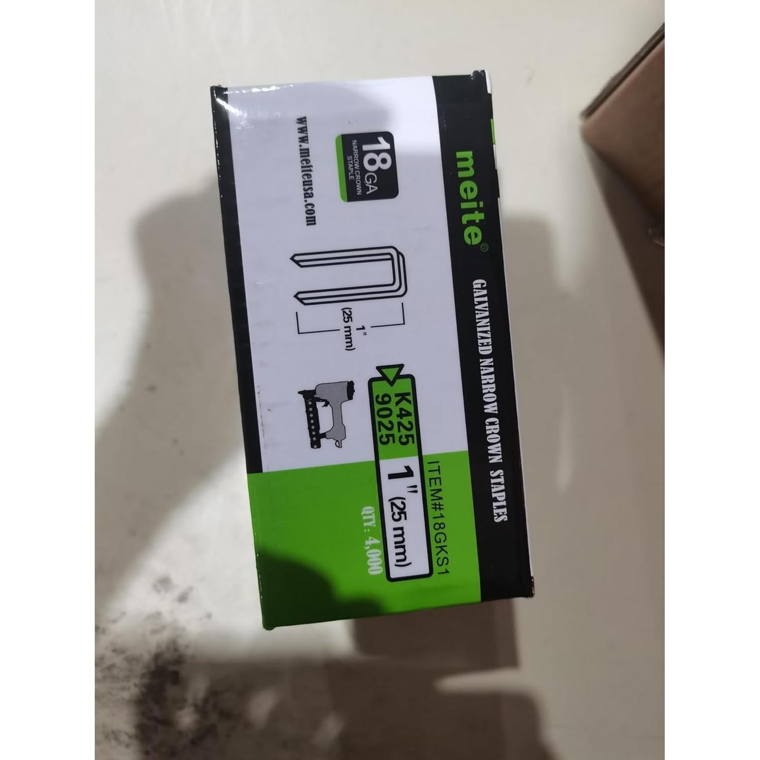 Grampas de Corona Estrecha Meite 18 Calibre 1" 4000 PCS