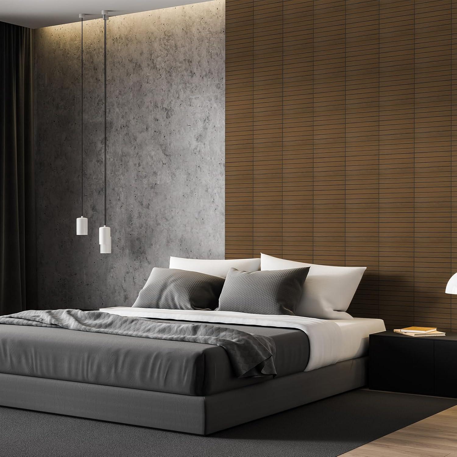 Paneles de Pared Autoadhesivos WADILE 30x30cm PVC Aislantes