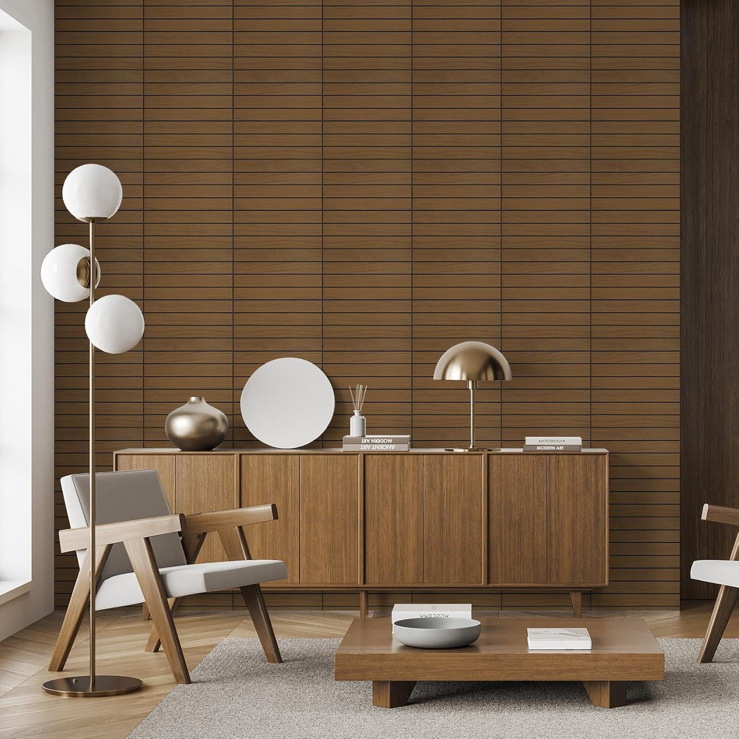 Paneles de Pared Autoadhesivos WADILE 30x30cm PVC Aislantes