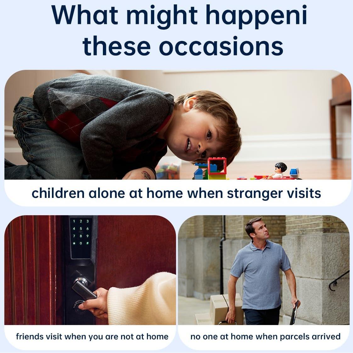 Cámara de Timbre de Video JOOAN 2K Inalámbrica WiFi con Alarma