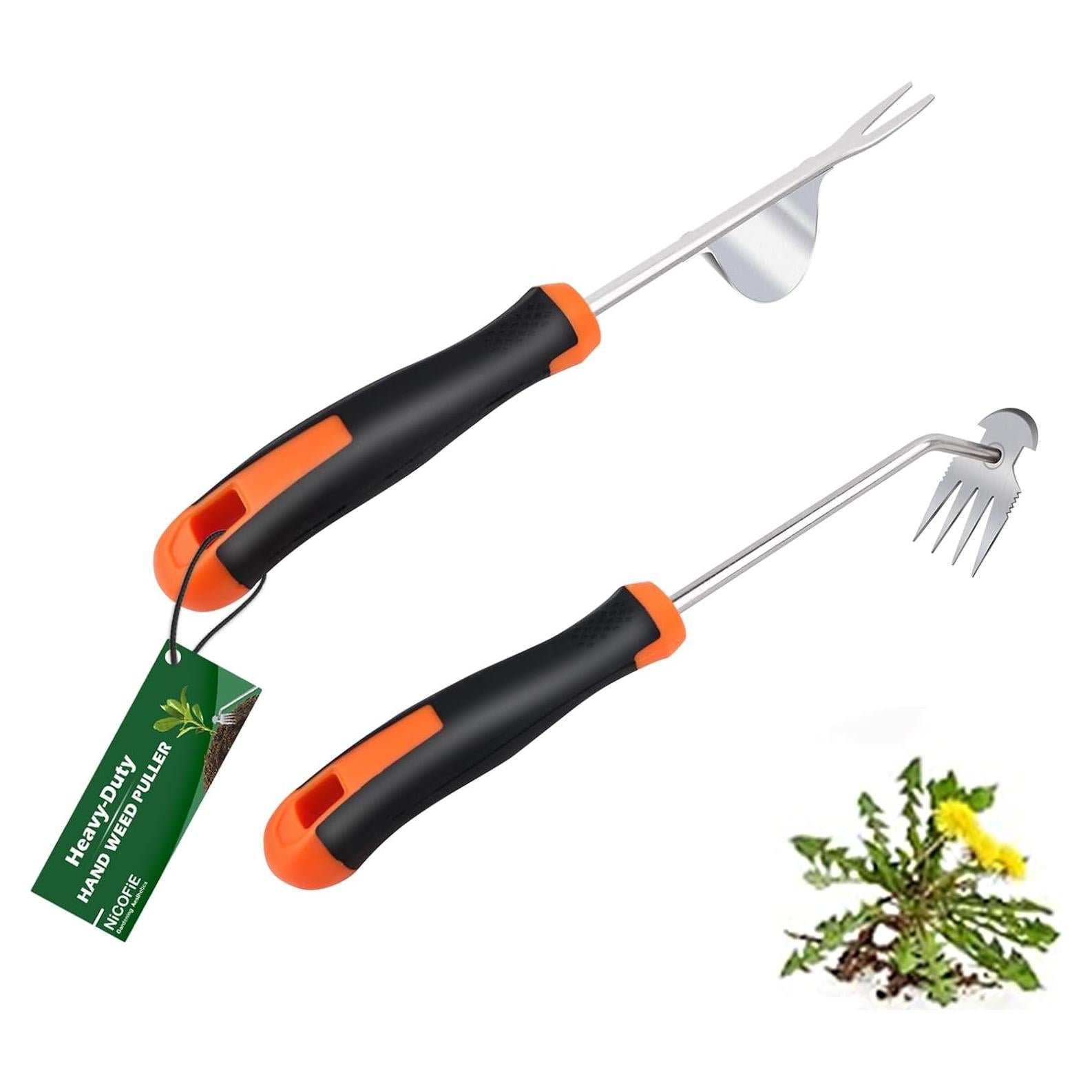 Kit de Desmalezado Manual 2 Pcs - Herramientas de Jardinería