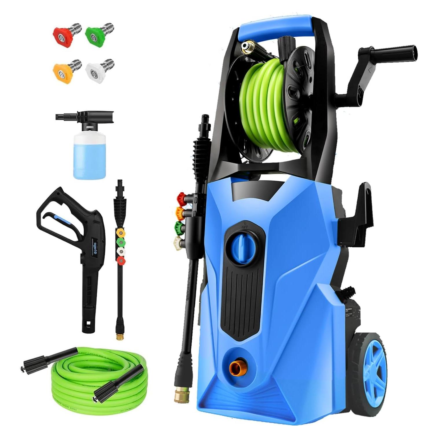 Limpiador a Presión Imdot 5000 PSI 10m con Caño de Espuma