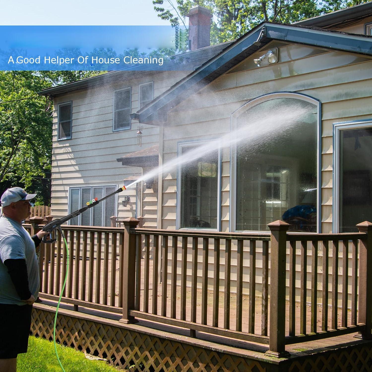 Limpiador a Presión Imdot 5000 PSI 10m con Caño de Espuma