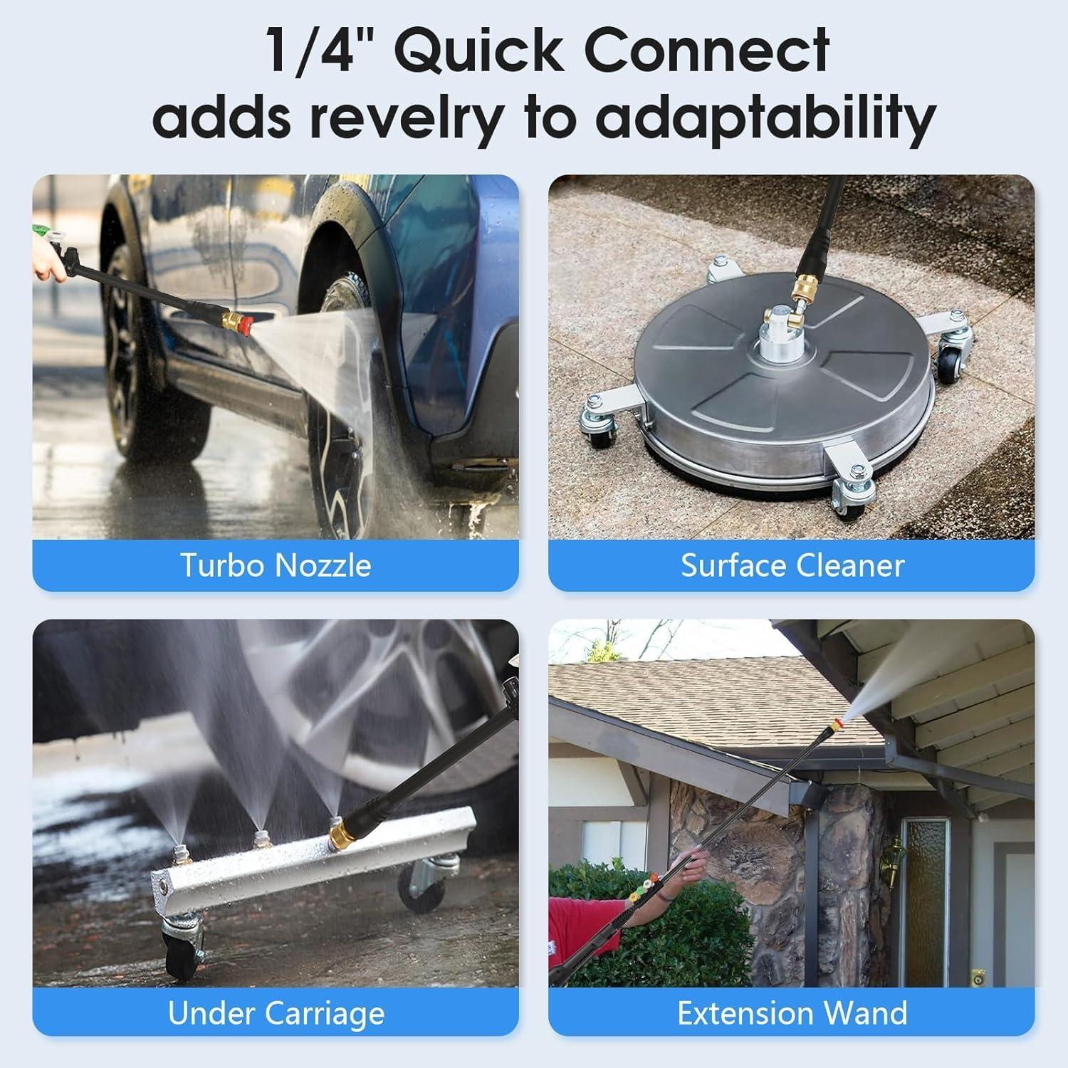 Limpiador a Presión Imdot 5000 PSI 10m con Caño de Espuma