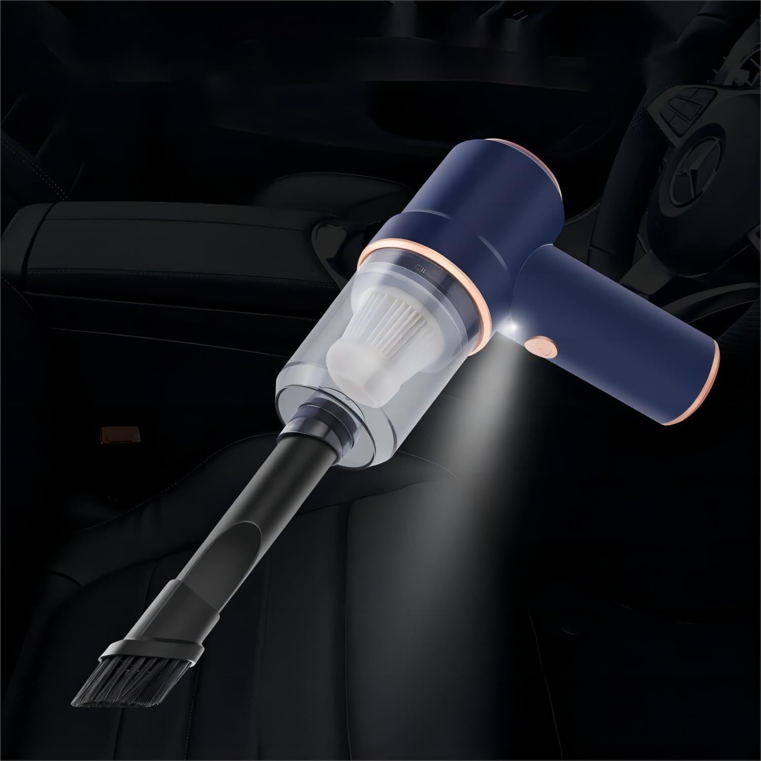 Aspiradora de Mano Inalámbrica HUFATWINS 120W 9000PA Azul