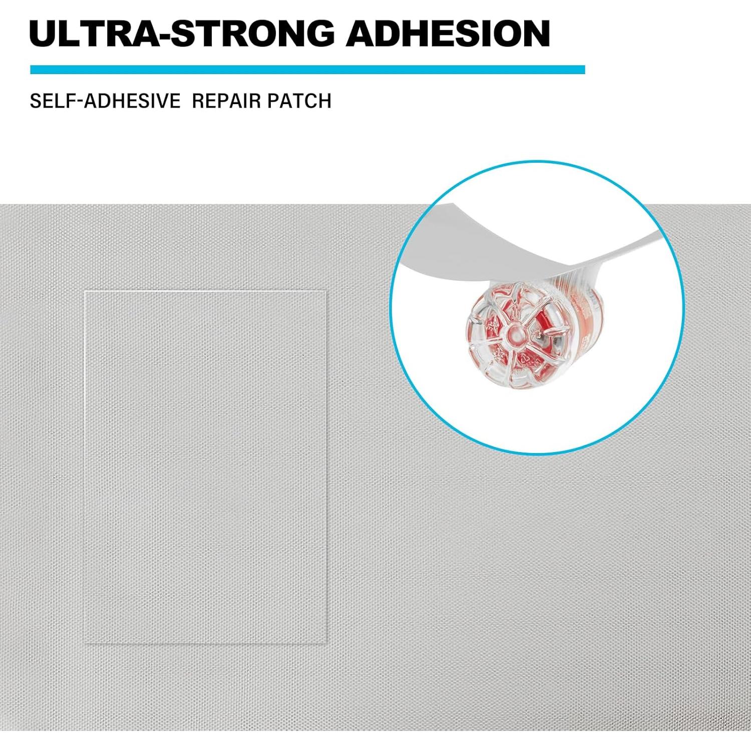 Kit de Reparación de Cubiertas de Barco BOATPRO 2 Pcs 38x13cm Gris