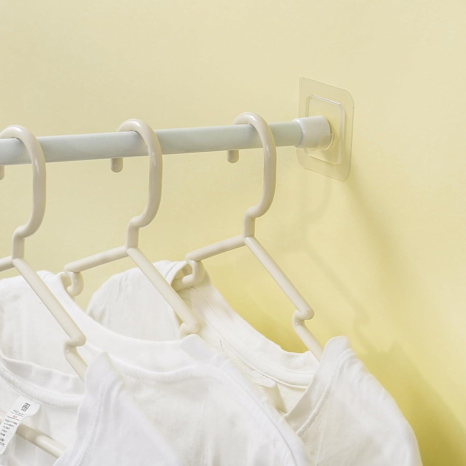 Soporte de Varilla de Cortina Adhesivo Goowin 6 Unidades 1"