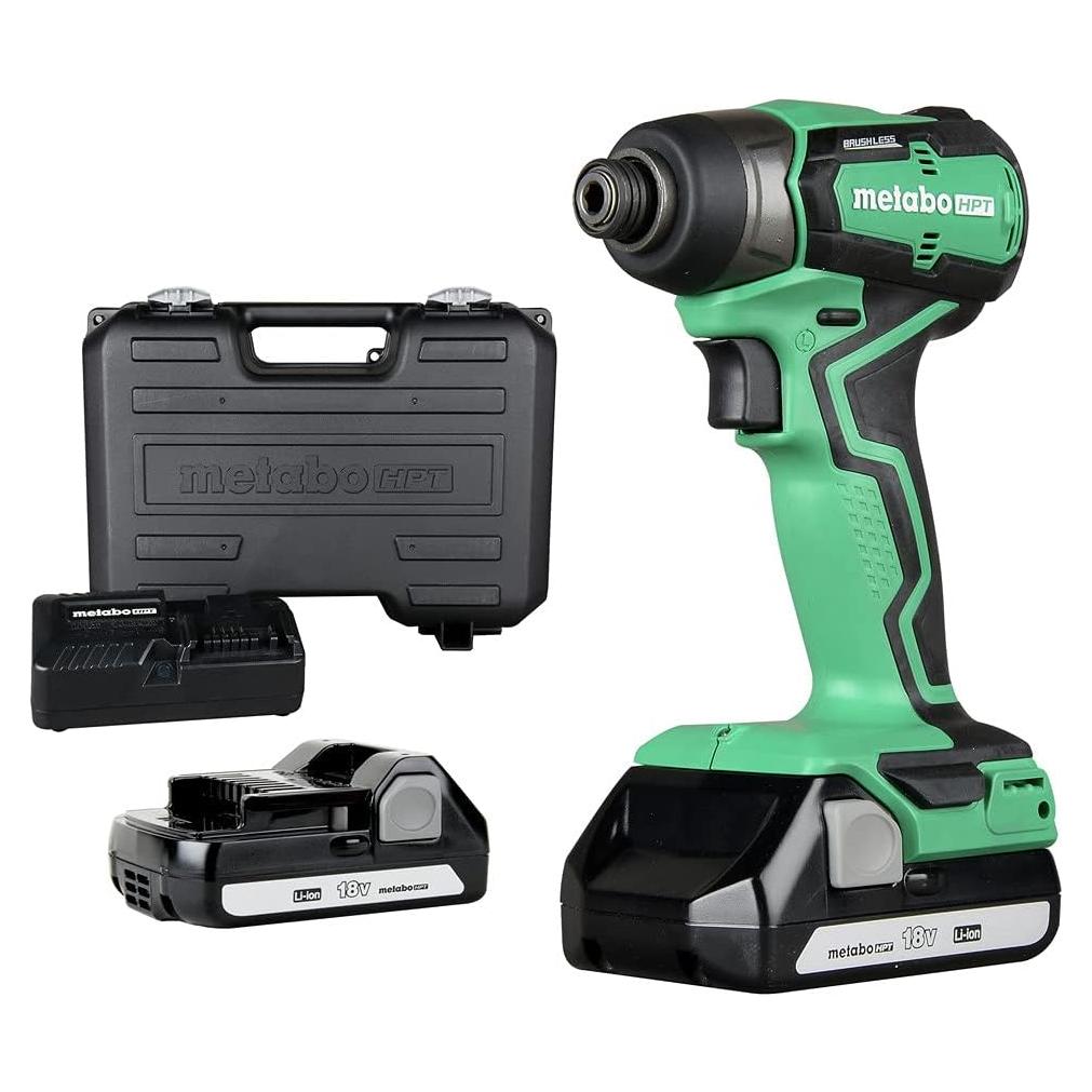 Destornillador de Impacto Inalámbrico Metabo HPT 18V WH18DDX