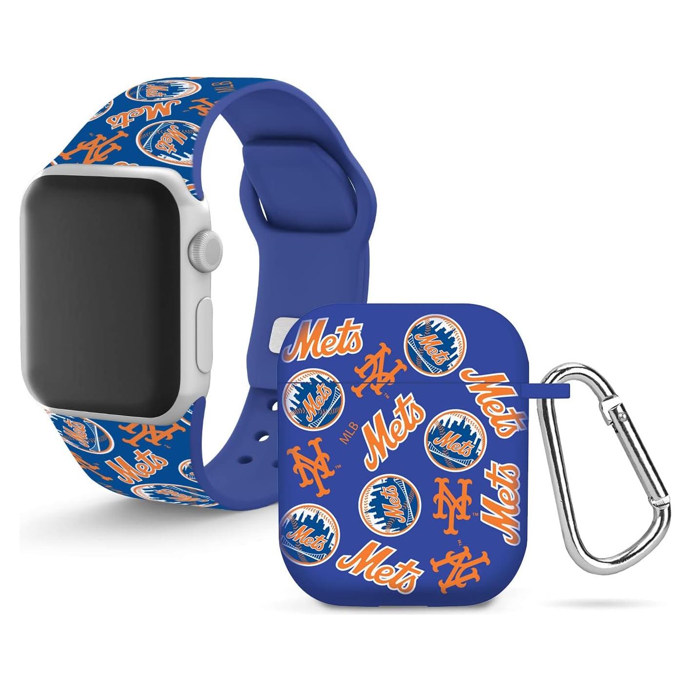 Combo HD Game Time New York Mets para Apple Watch y AirPods
