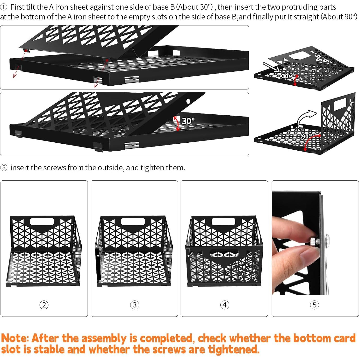 Cesta de Fuego de Carbón Oklahoma Joe 30.5x30.5x19 cm Negra