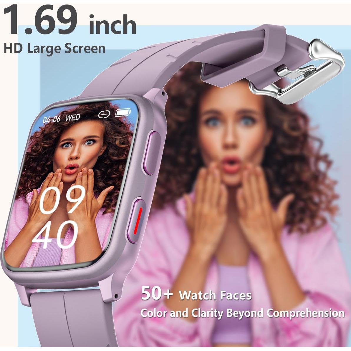 Reloj Inteligente FITVII H56 con Monitoreo de Salud IP68