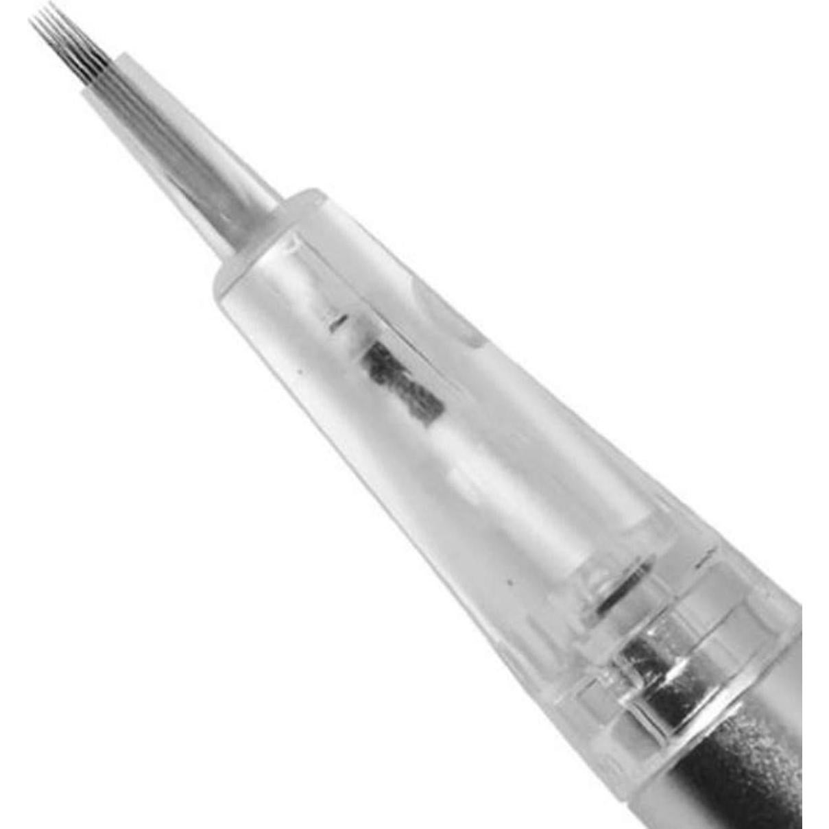 20 Agujas de Tatuaje BOJIN para Maquillaje Permanente 1P-7FP