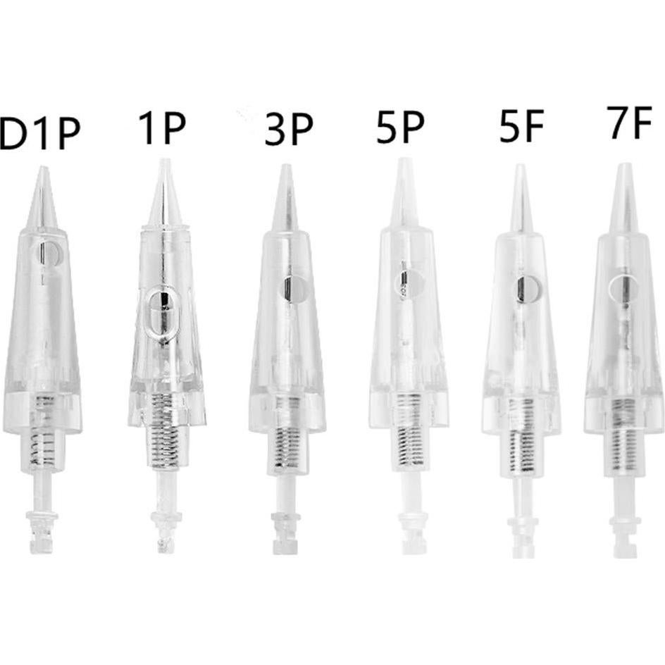 20 Agujas de Tatuaje BOJIN para Maquillaje Permanente 1P-7FP