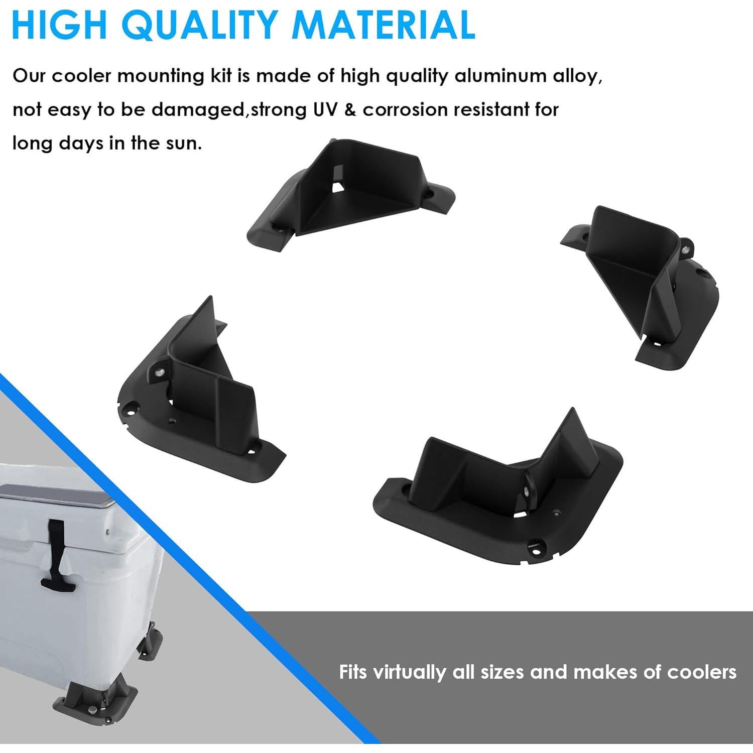 Kit de Montaje de Enfriador YUSOVE Aleación Aluminio Negro