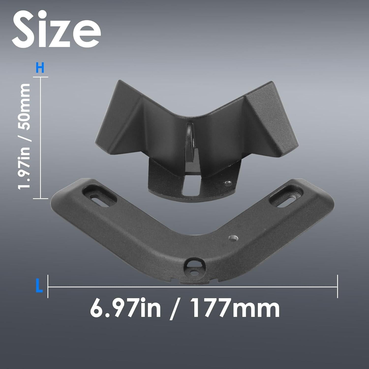 Kit de Montaje de Enfriador YUSOVE Aleación Aluminio Negro