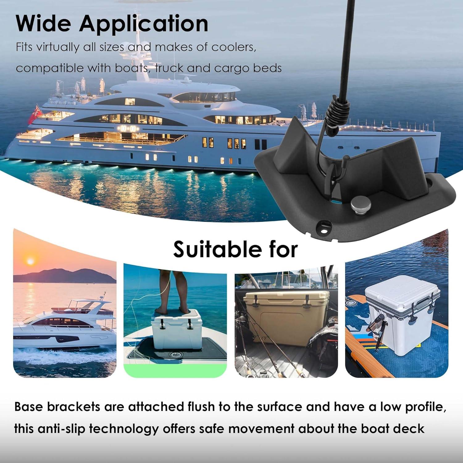 Kit de Montaje de Enfriador YUSOVE Aleación Aluminio Negro