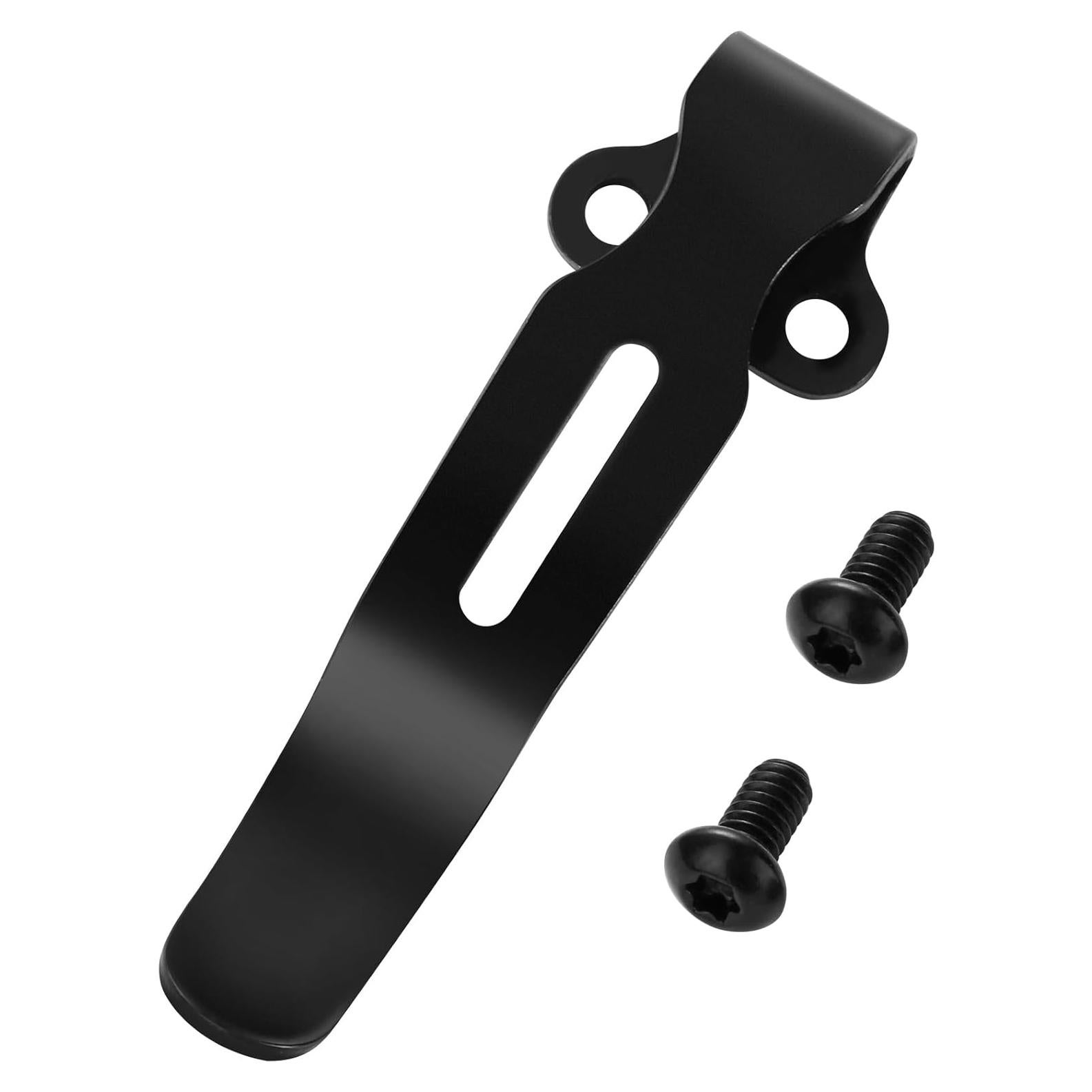 Clip de bolsillo Qtcial para Benchmade Bugout 535 - Acero inoxidable negro