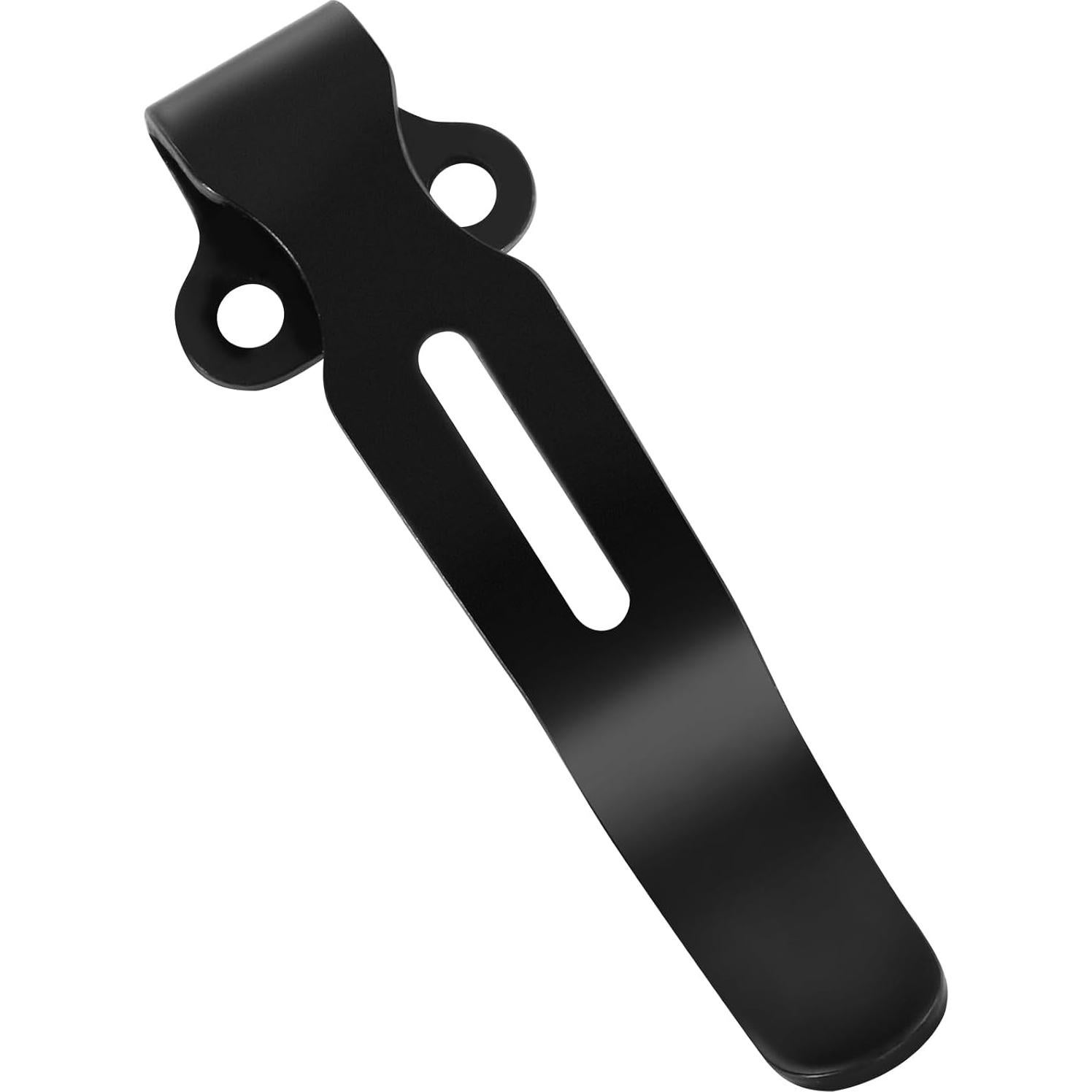 Clip de bolsillo Qtcial para Benchmade Bugout 535 - Acero inoxidable negro