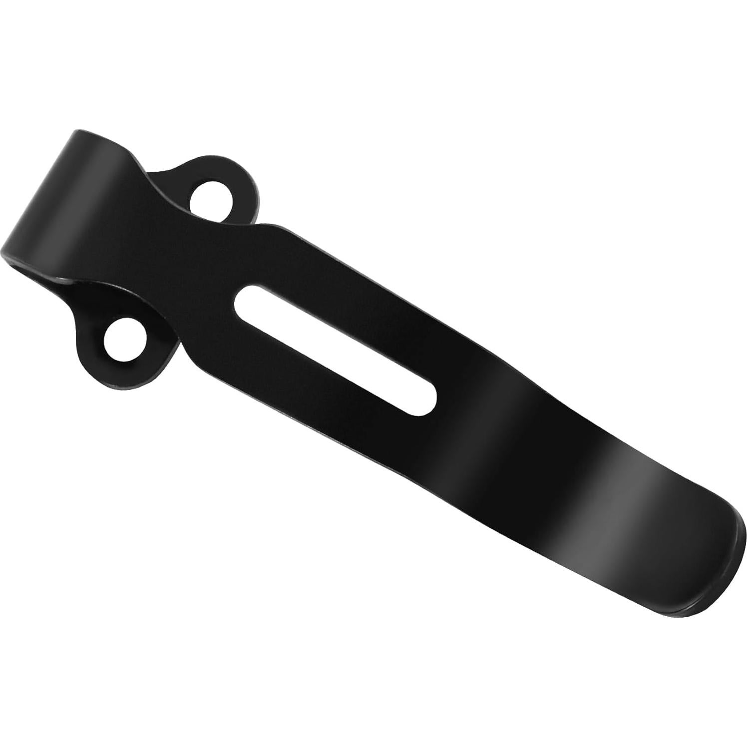 Clip de bolsillo Qtcial para Benchmade Bugout 535 - Acero inoxidable negro