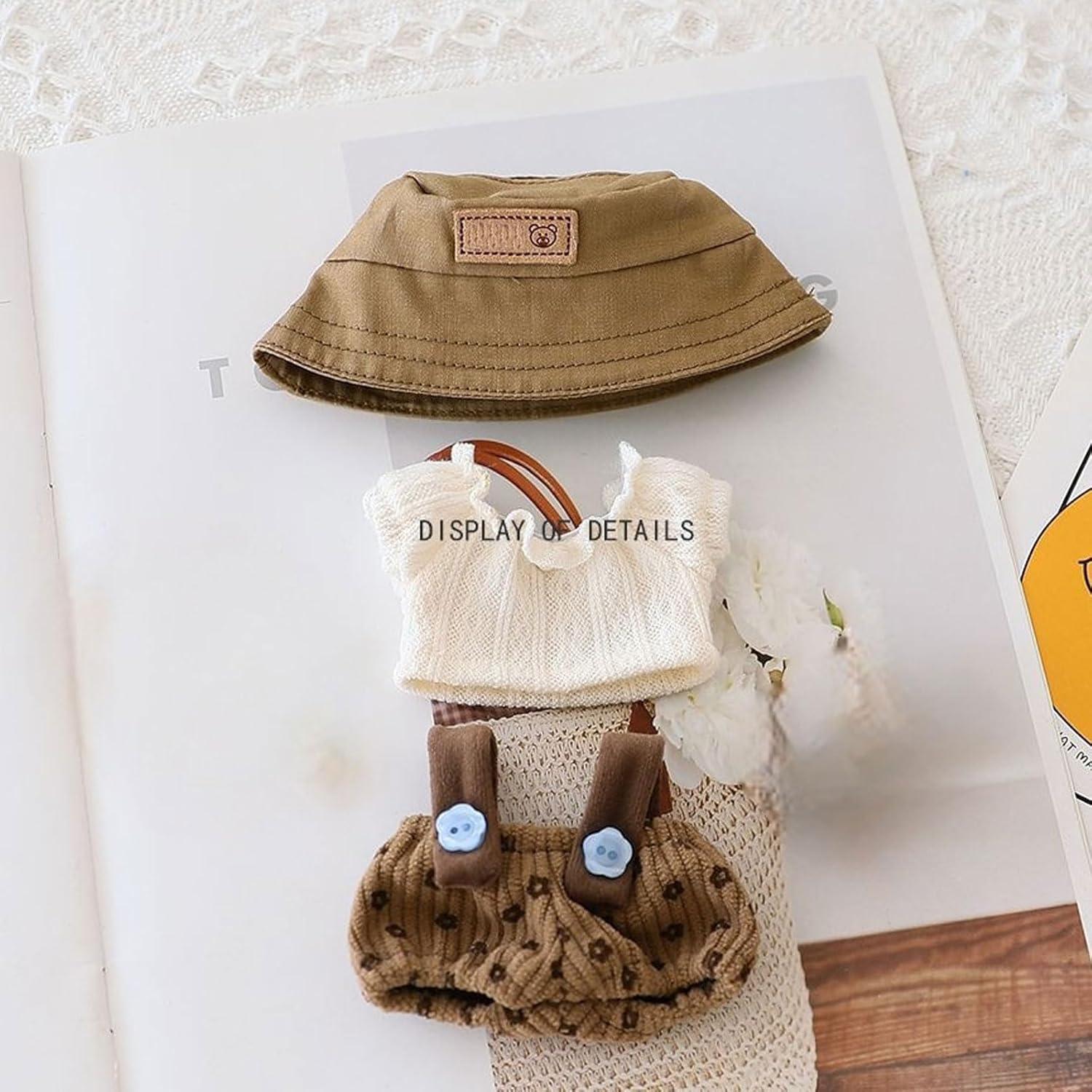 Conjunto de Ropa para Muñecas GOBKVK 3 Piezas Marrón 17cm