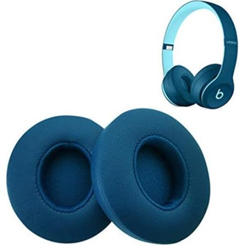 Almohadillas de Reemplazo para Auriculares Beats Solo 2.0/3.0 Azul Aqua