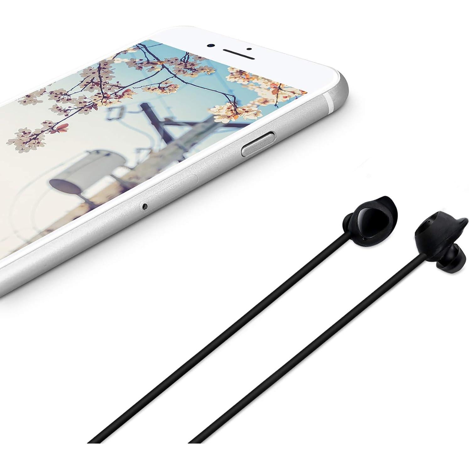 Correas de Silicona kwmobile para Samsung Galaxy Buds - Negro