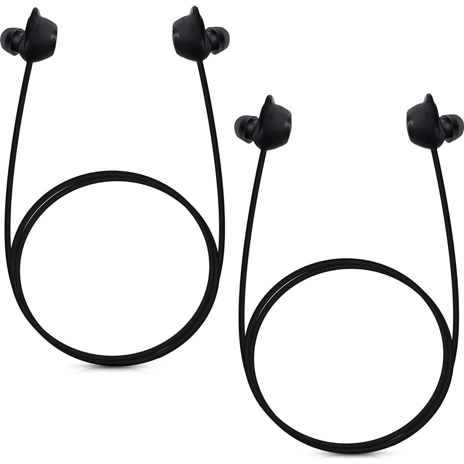 Correas de Silicona kwmobile para Samsung Galaxy Buds - Negro