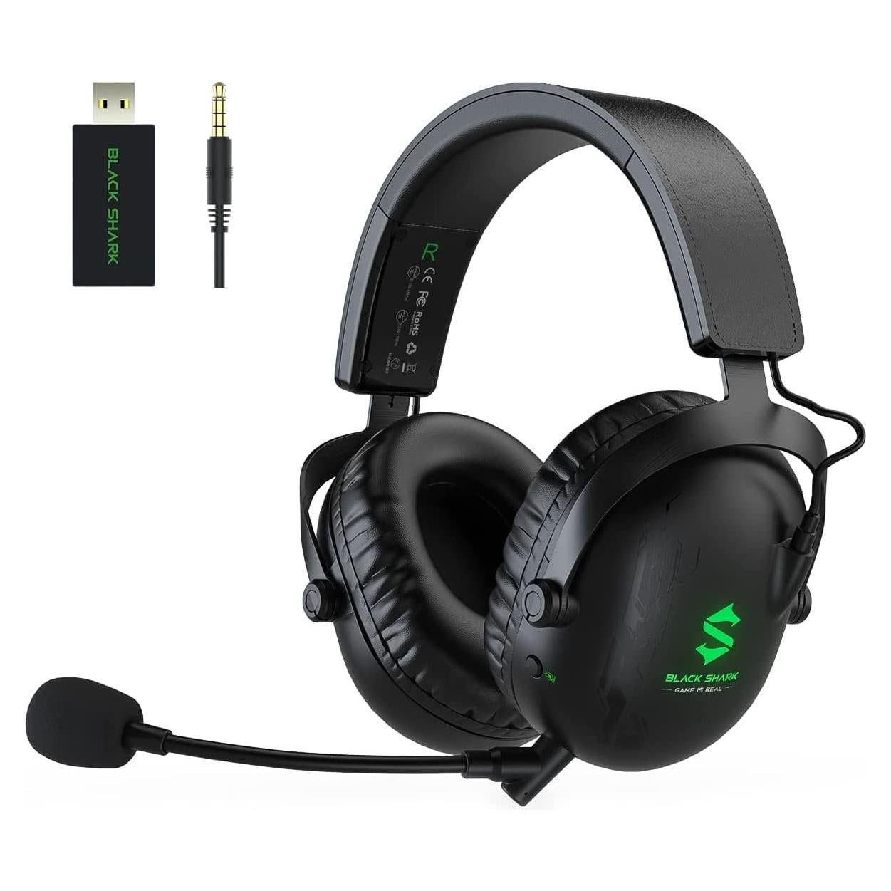 Auriculares Inalámbricos Black Shark X1 con Micrófono - 50mm, Bluetooth 5.0