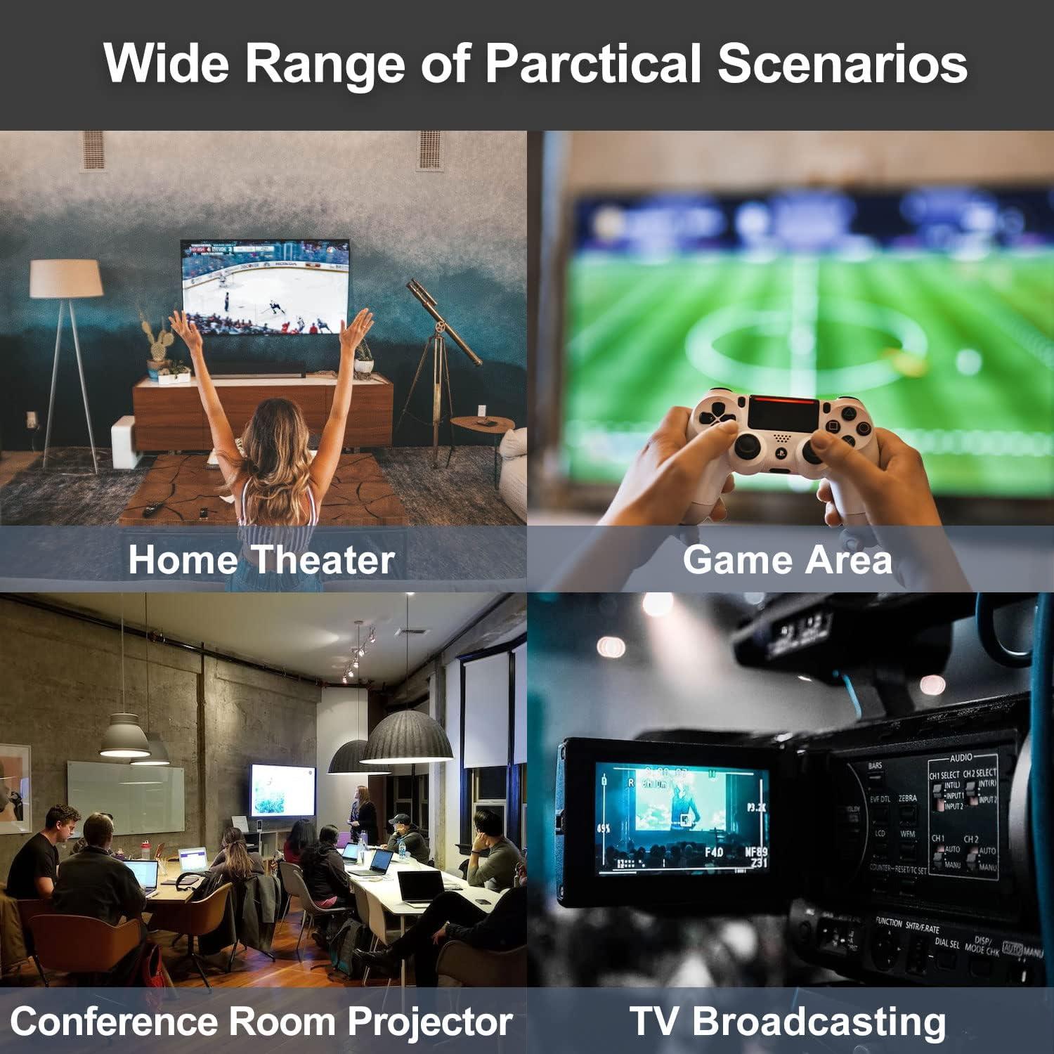 Cable HDMI Postta 12.19m Rojo 2.0 4K 18Gbps Audio Ethernet