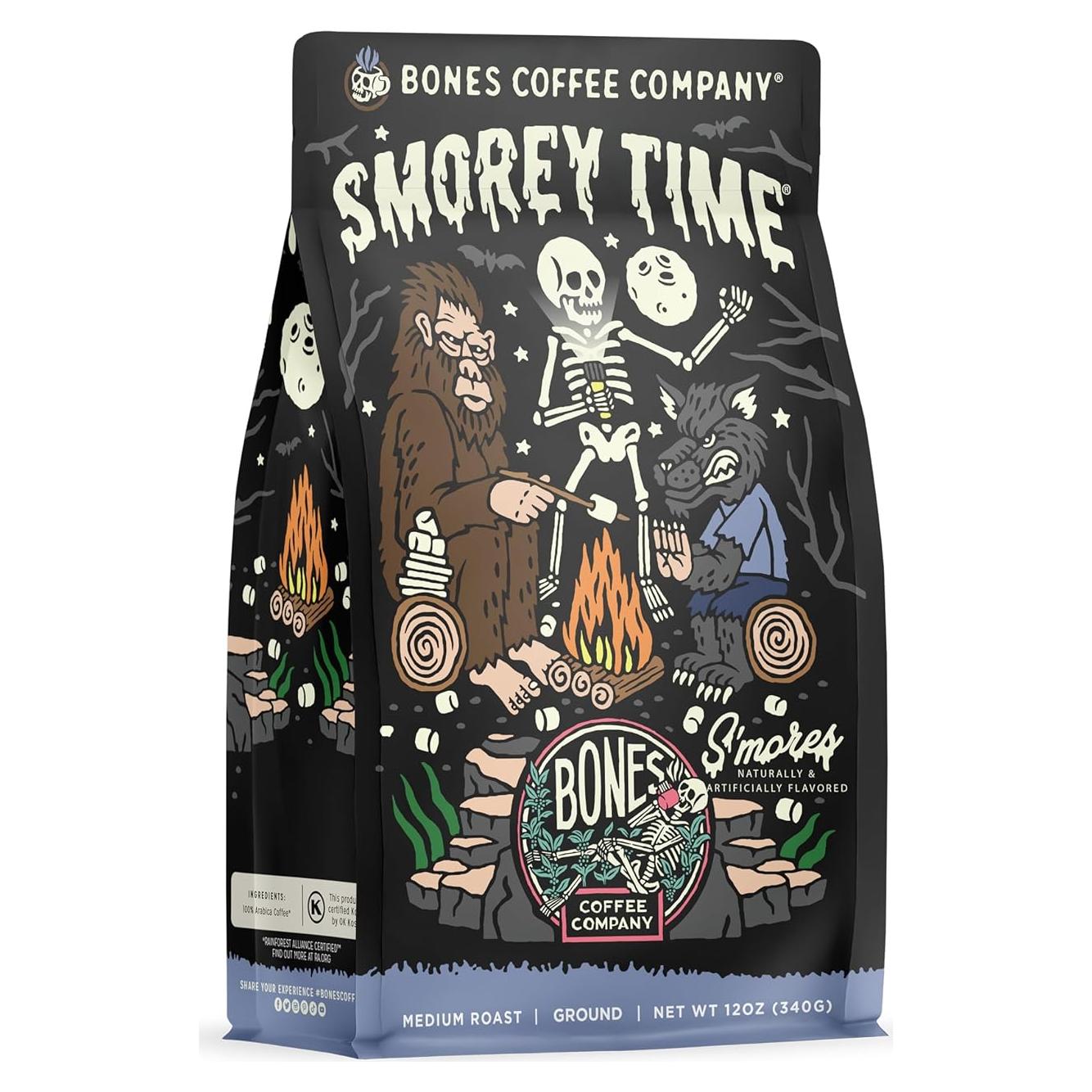 Café Molido S'morey Time Bones Coffee 340g Sabor S'mores