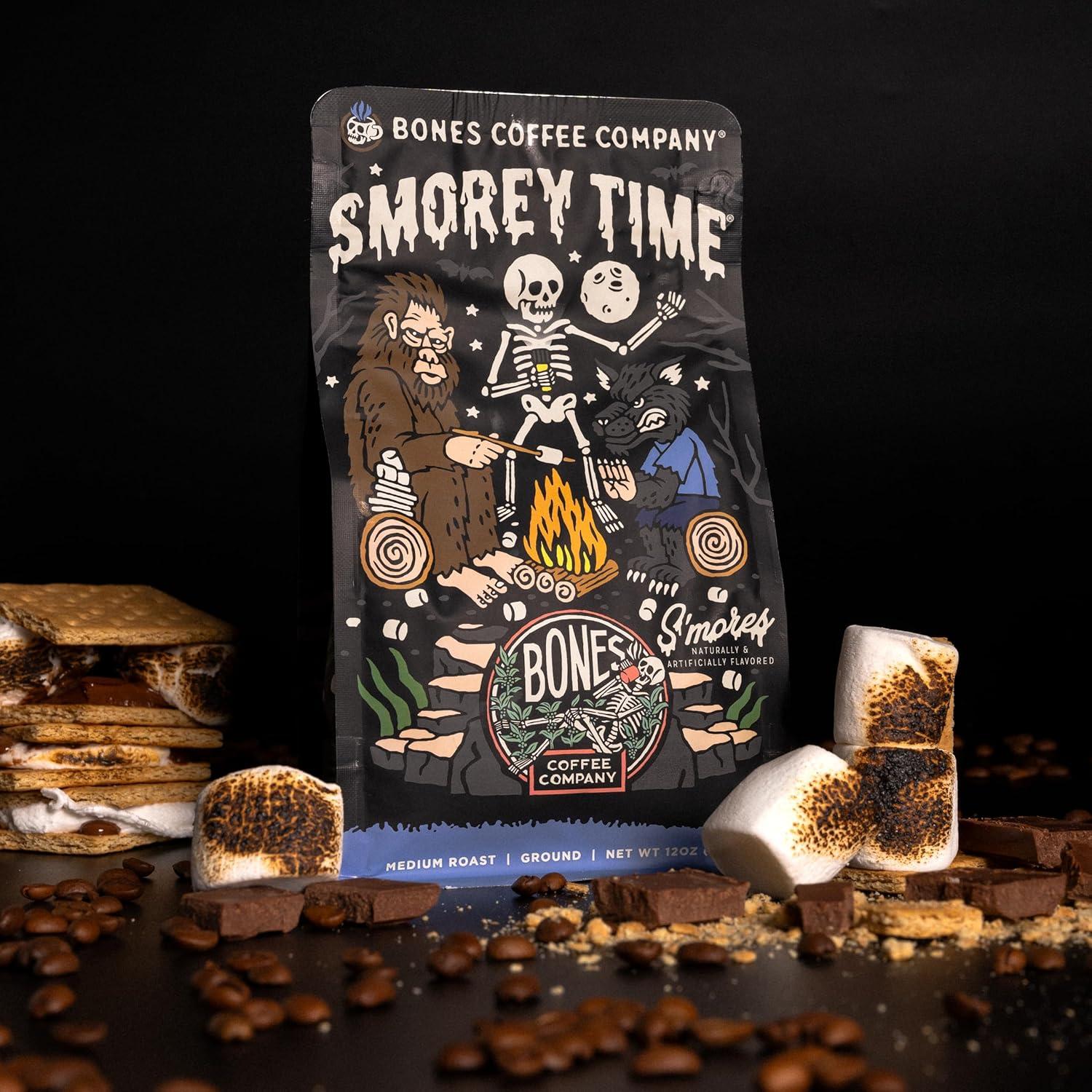 Café Molido S'morey Time Bones Coffee 340g Sabor S'mores