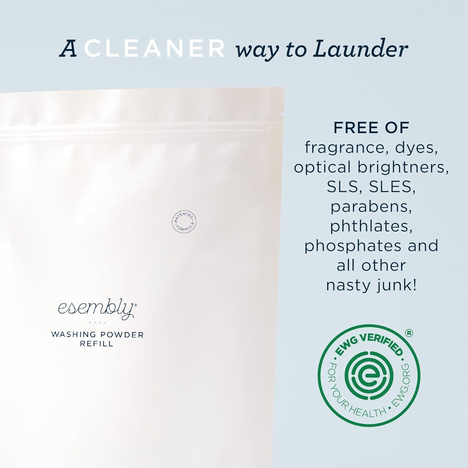 Detergente Esembly Polvo de Lavado 2.72 kg - Eco-Amigable