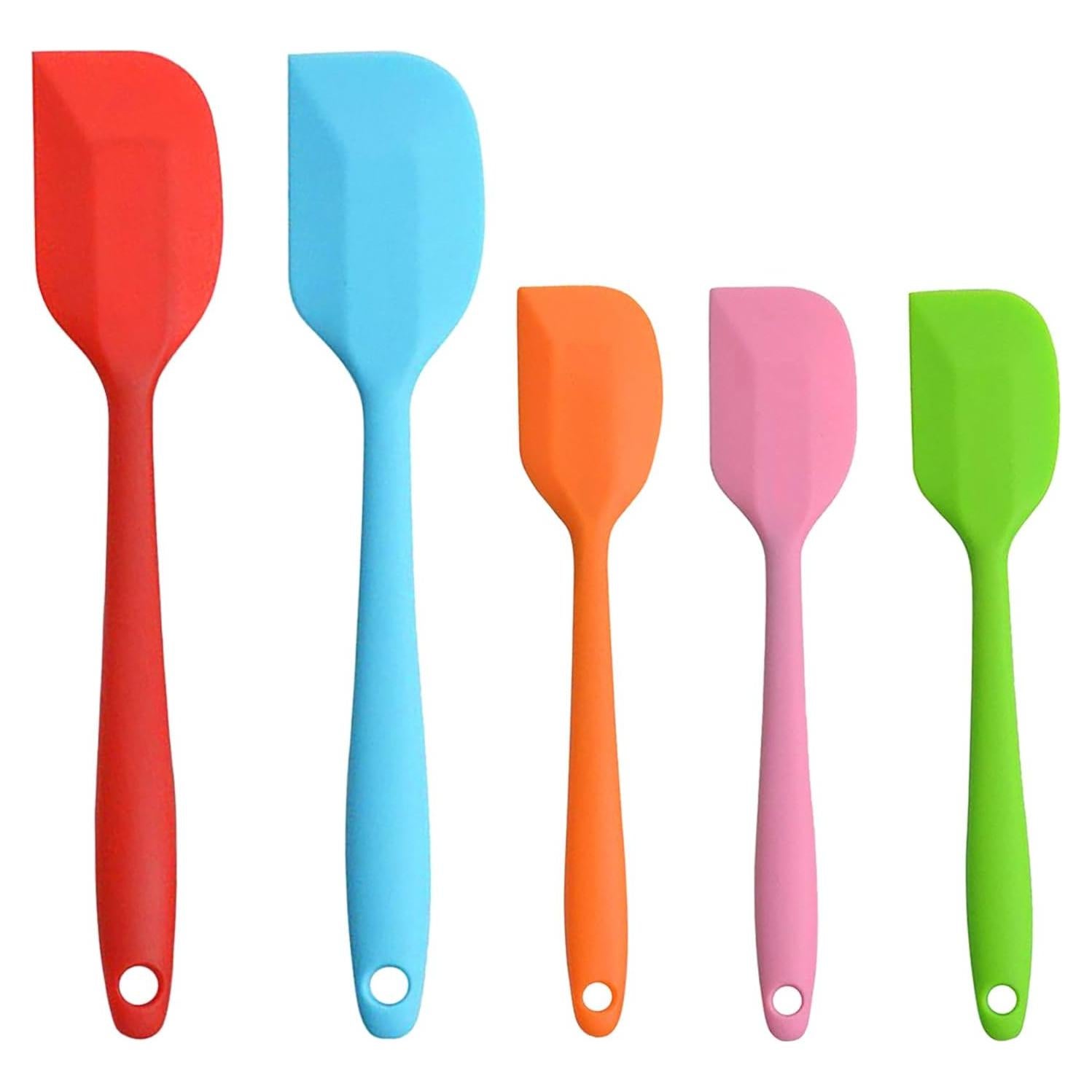 Juego de Espátulas de Silicona Hokisei 21 y 28 cm Resistentes al Calor