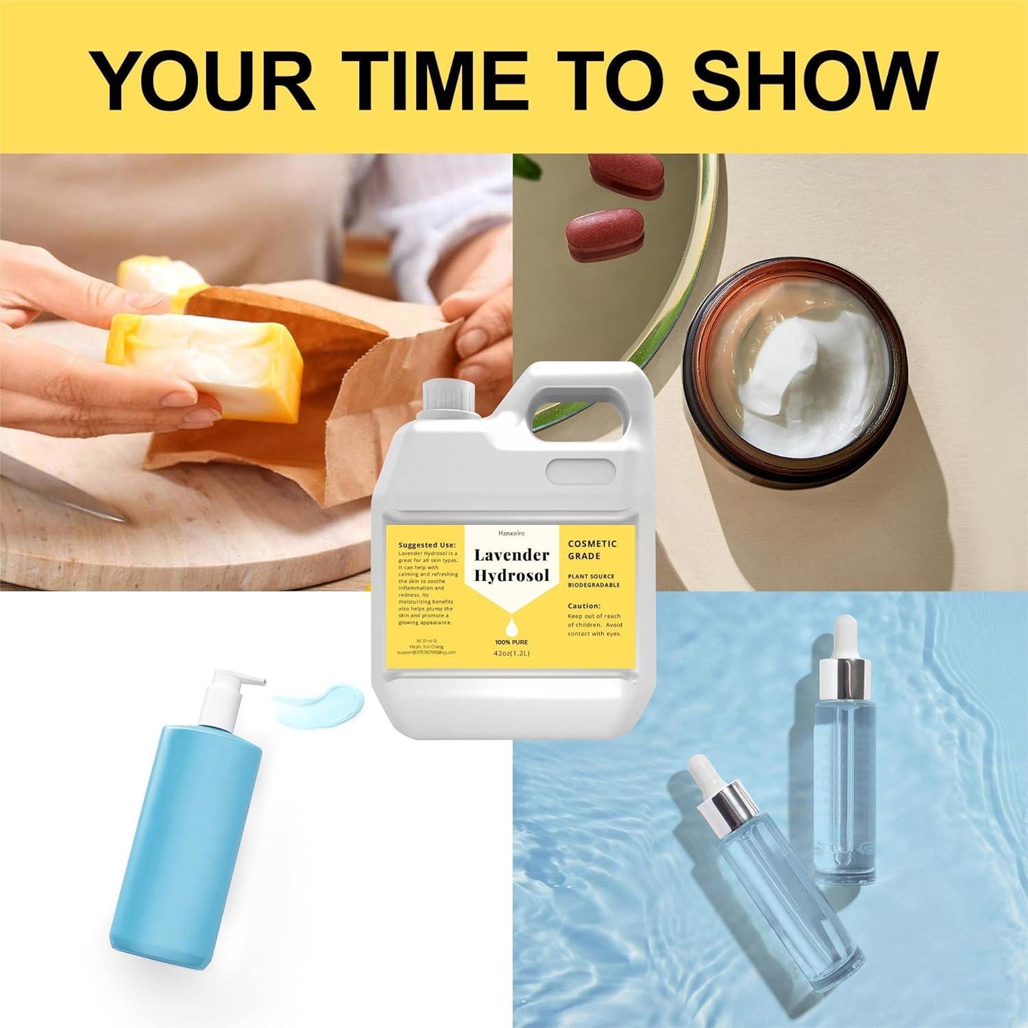 Hidrosol de Lavanda 1.24 L Hznxolrc - Hidratante Facial Puro