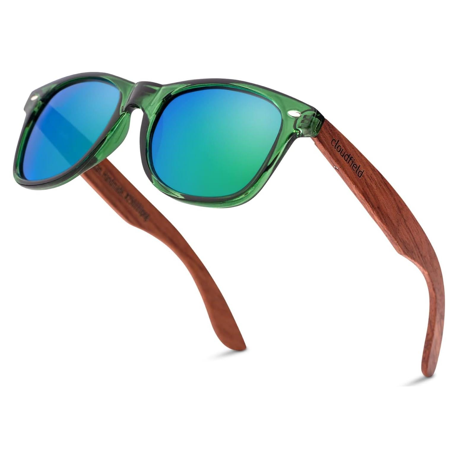 Gafas de Sol Polarizadas Cloudfield de Madera para Hombres y Mujeres