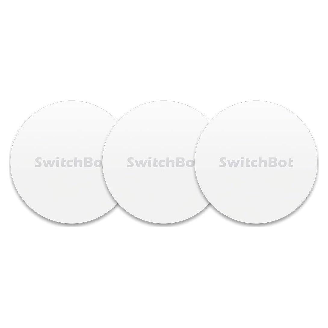 Etiquetas NFC SwitchBot 3PCS 30mm NTAG216 para iOS y Android