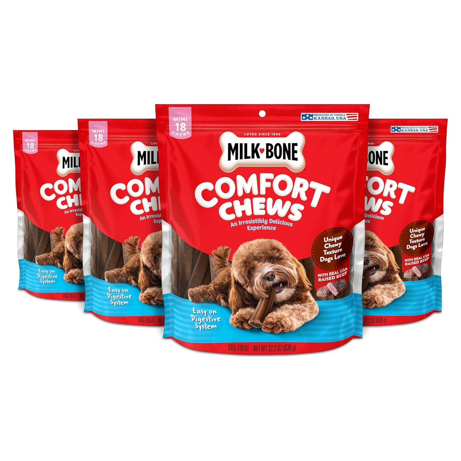 Golosinas para Perros Milk-Bone Mini Comfort Chews 0.63 kg