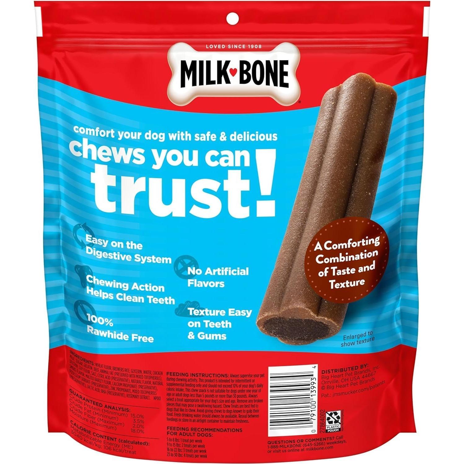 Golosinas para Perros Milk-Bone Mini Comfort Chews 0.63 kg