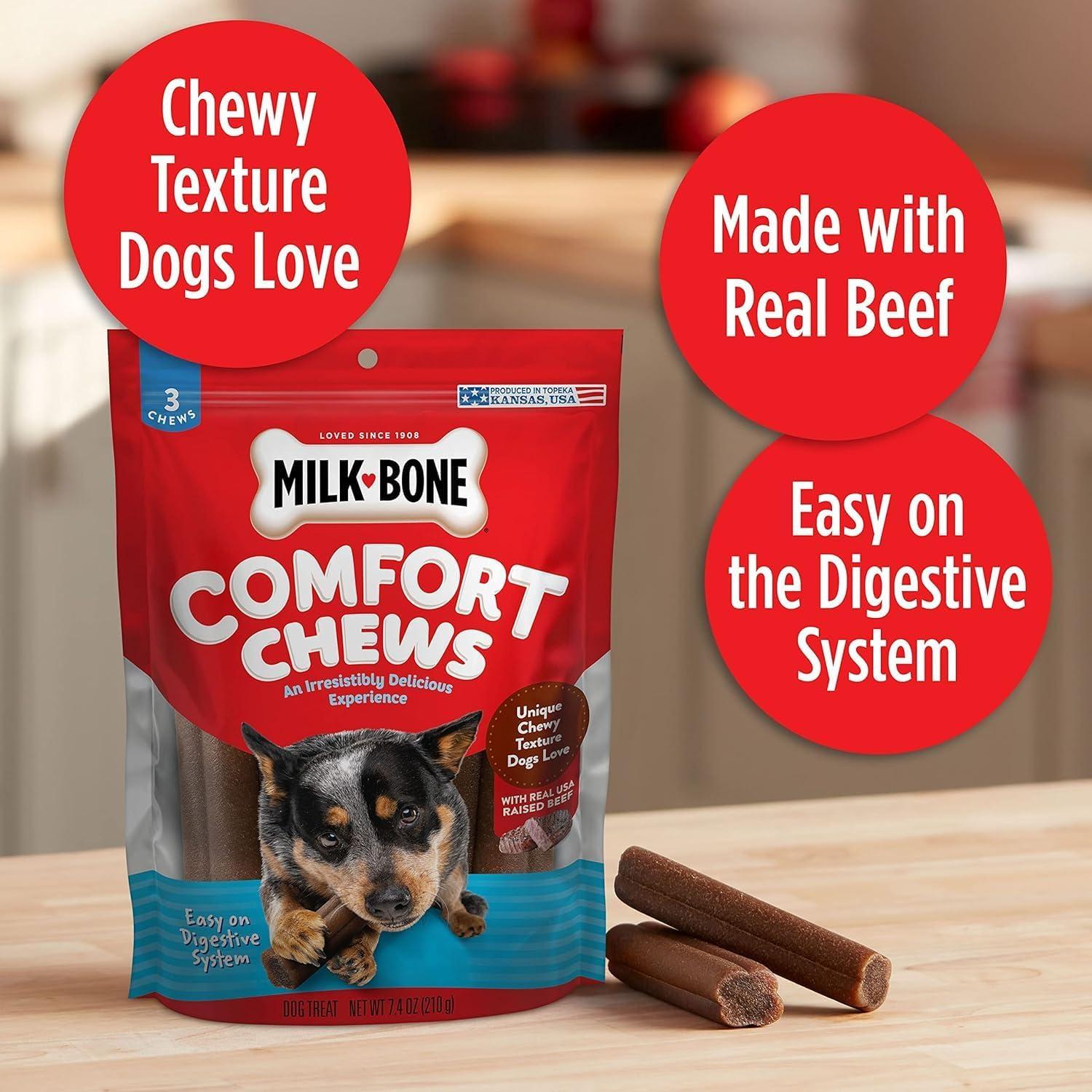 Golosinas para Perros Milk-Bone Mini Comfort Chews 0.63 kg