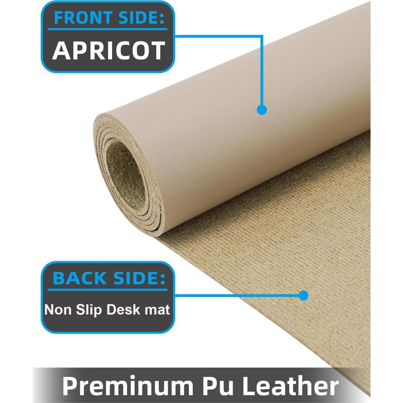 Alfombrilla de Escritorio Cebowa 122x43 cm Cuero PU Antideslizante